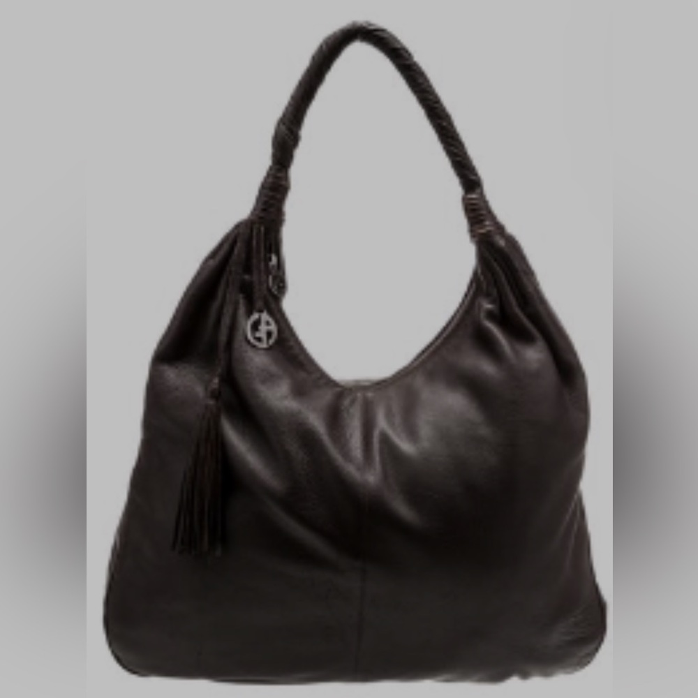 Giorgio Armani Leather Shoulder Bag